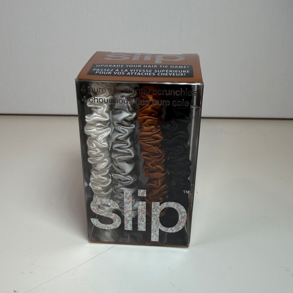 Slip Silk Hair Scrunchies Crystal Collection Brand New